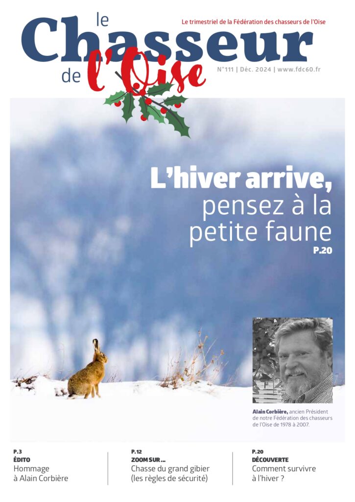 Couverture Le chasseur de l'Oise Décembre 2024